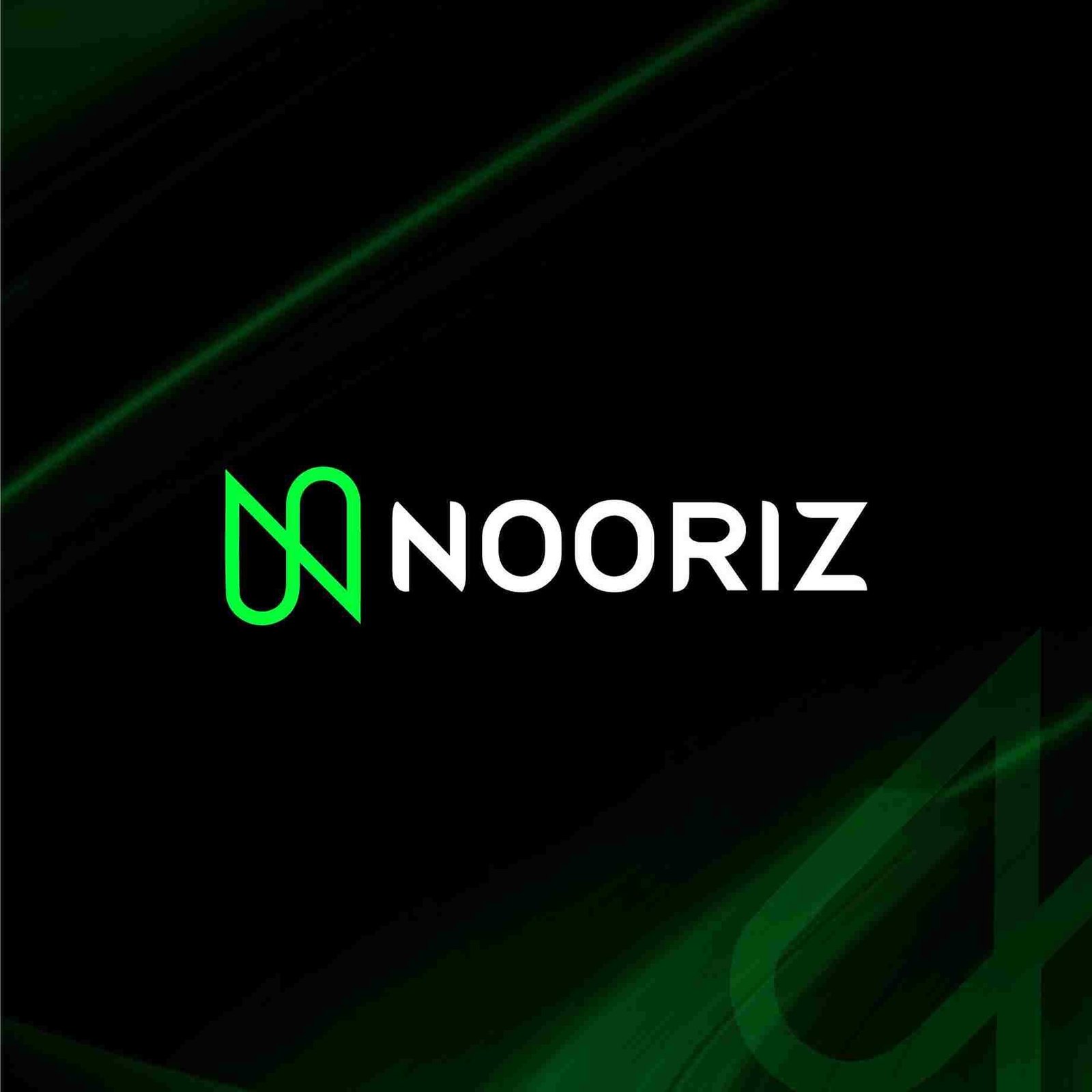 Nooriz Footer Logo Design