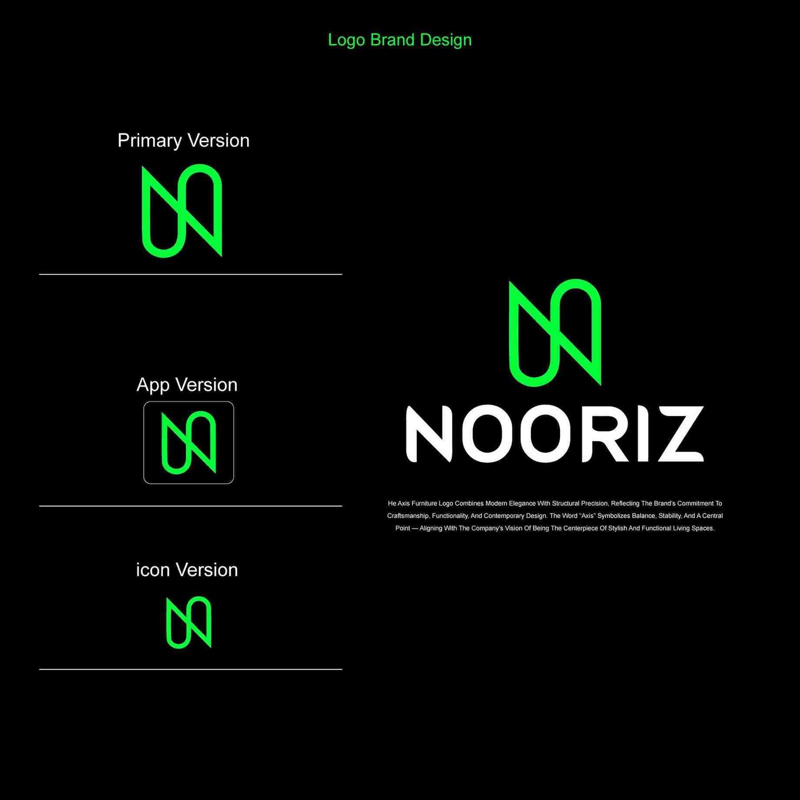 Nooriz Logo Different Versions
