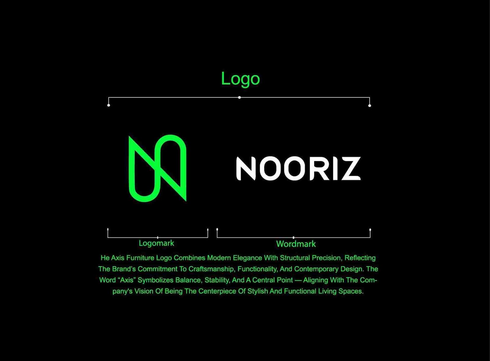 Nooriz Logomark & Wordmark Design